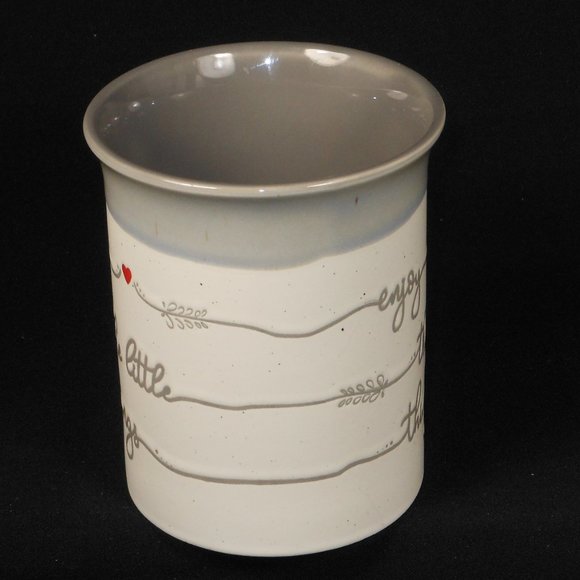 Large Coffee Mug. La Rochelle "enjoy the little things" - Picture 2 of 5